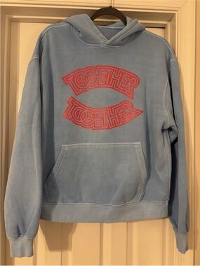 2026 Harry Styles Blue Hoodie SMALL Together Together Tour New York MSG EUC